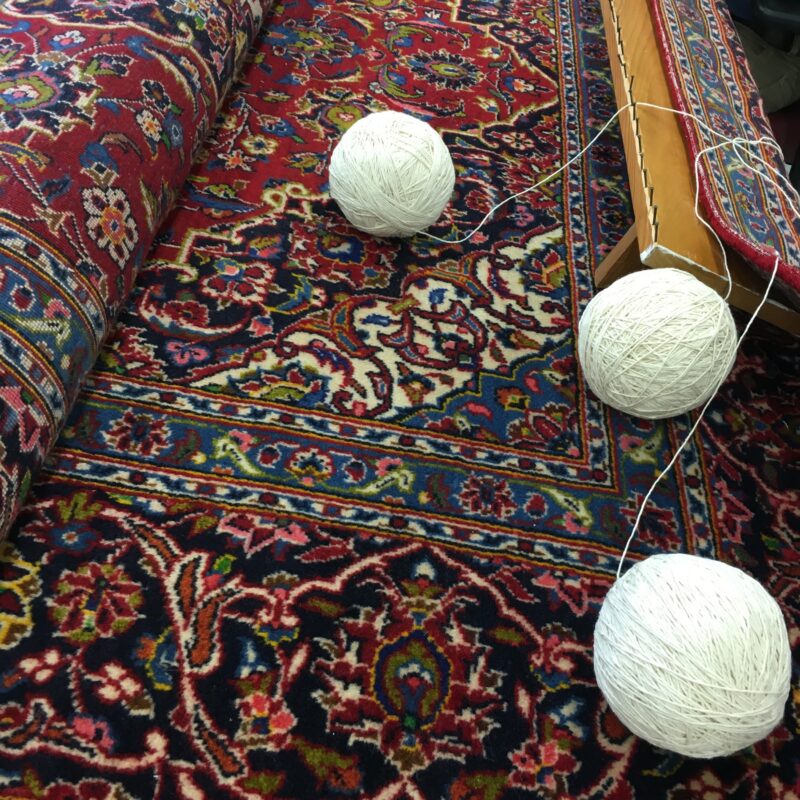 , Techniques de Teinture pour la Restauration de Tapis Anciens